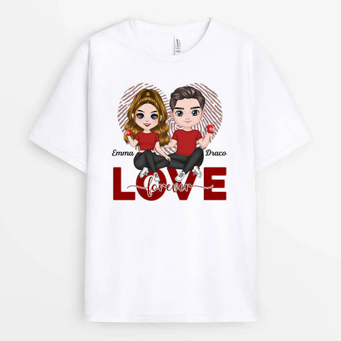 Personalized Love Forever T-Shirts