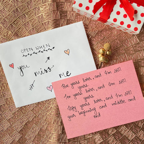 Personalized Love Letters - Birthday Gift Ideas For Boyfriend
