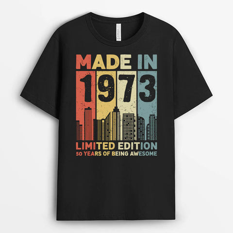 Personalized Made In Year Limited Edition T-shirt