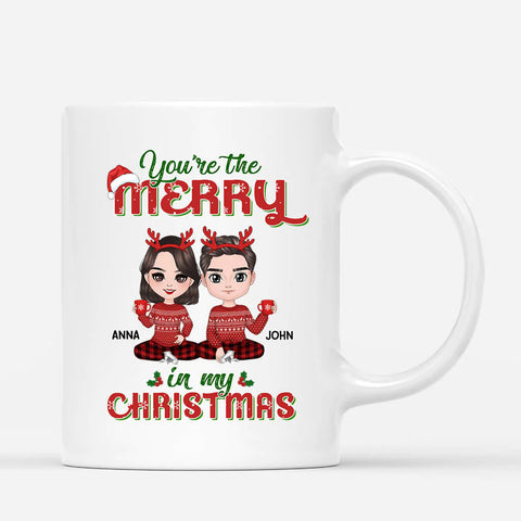 Personalized You Are The Merry In My Christmas Mug