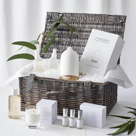 Spa Retreat Basket For A New Year Gift