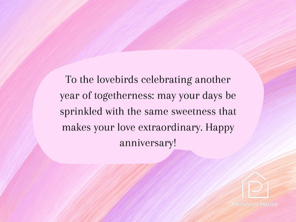 Sweet Anniversary Greetings For A Couple