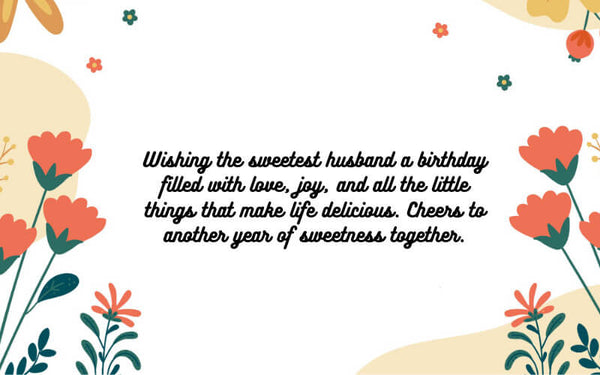 Birthday Messages For Your Husband