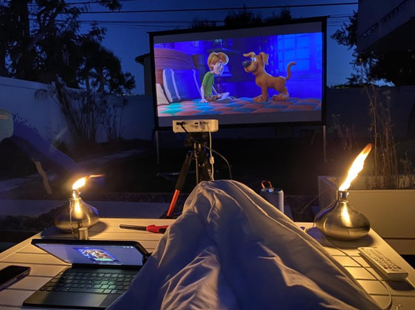 Things to Do for 25th Birthday - Under the Stars Movie Night