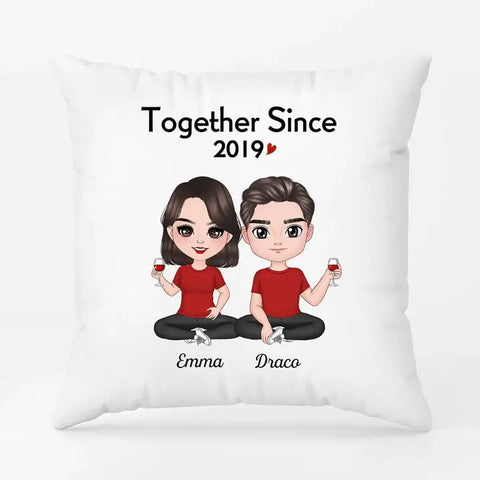 Together Since Pillow - 5th Year Anniversary Ideas