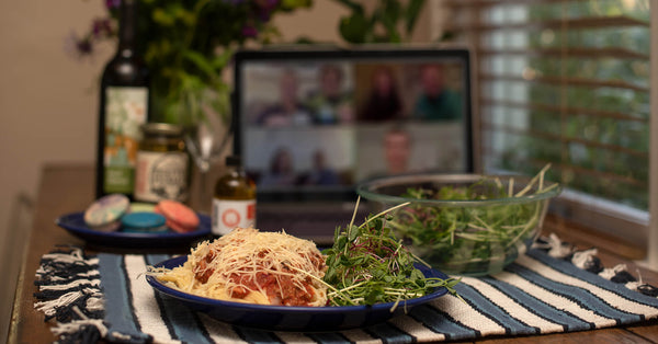 Virtual Dinner Date As Activities for Valentine's Day