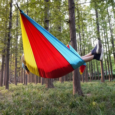 Portable Camping Hammock As Outdoor Tools For Dad