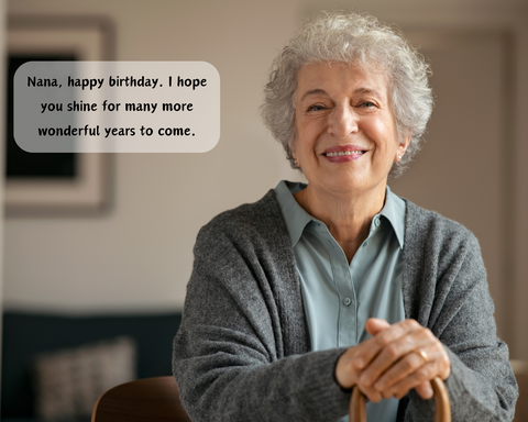 Short Birthday Wishes for Grandma from Granddaughter