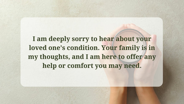 What To Say To Family When Someone Is Dying Quotes