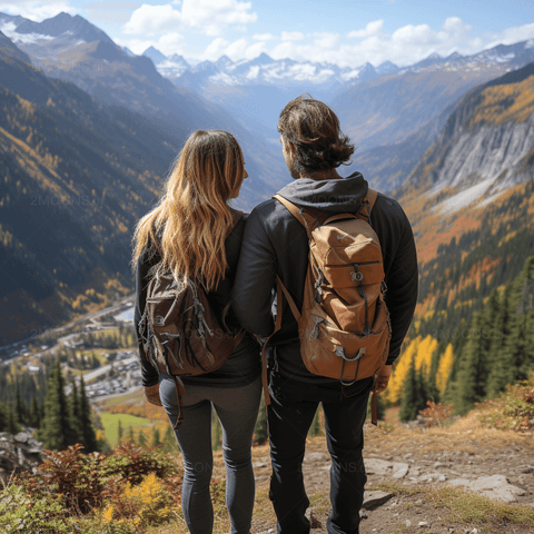 Hiking Adventure in the Rockies - Ruby Wedding Anniversary Ideas