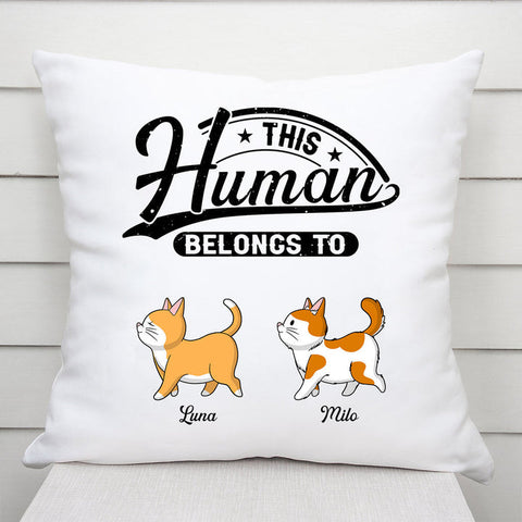 This Human Belongs To Pillow With Best Graduation Quotes Funny[product]