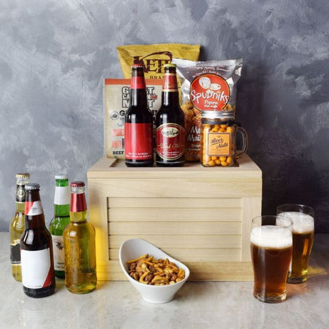 Craft Beer Kit for 50th birthday gift baskets for men