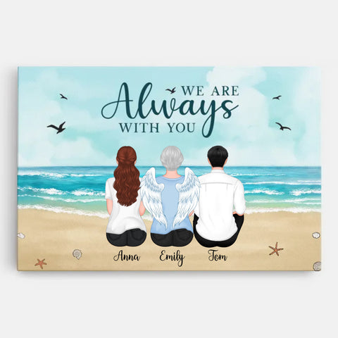 Personalized Always With You Canvas