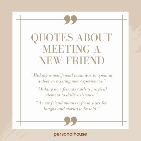 Quote Meeting New Friends