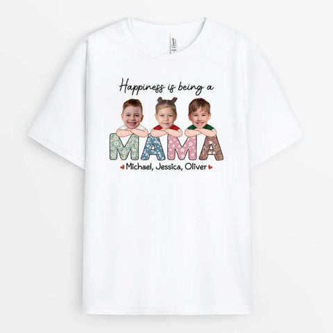 Personalized Happiness Is Being A Mommy/Grandma T-Shirt on Mother’s Day for Grandma[product]