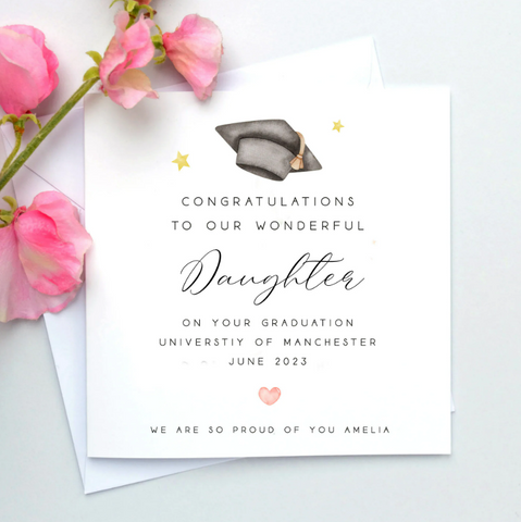 Graduation Message To Daughter