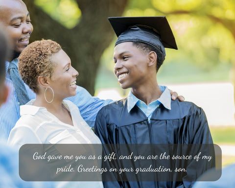 Graduation Quotes Son from Mother