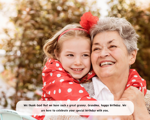 Christian Birthday Wishes for A Grandma