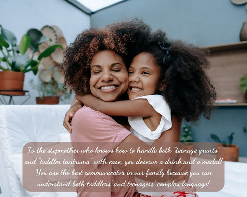Mothers Day Quotes for A Stepmom - Mom and Daughter Hug