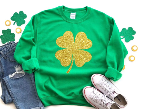 St Patricks Day Sweatshirt Women