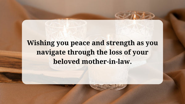 Meaningful Sympathy Messages For Loss Of Mother In law