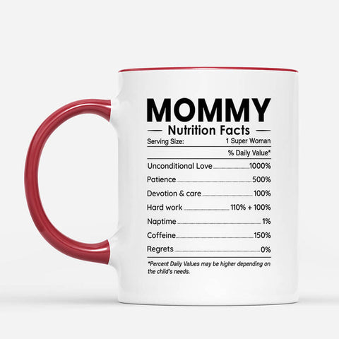 Mom Nutrition Mug-Gift Ideas For Single Mothers