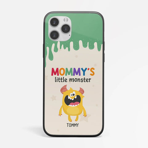 Personalized Mom's Little Monster Phone Case As Gift Ideas For Moms First Mothers Day[product]