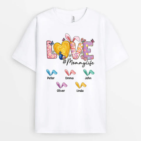 Personalized "Love Grandma's Life" T-shirt as Mother's Day Gift Ideas For Grandmas[product]