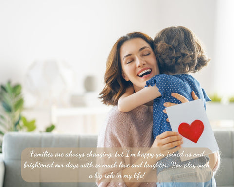 Mothers Day Quotes for Stepmom - Son Gave Mom Love Letter