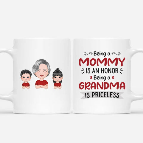 Personalized Being A Grandma Is Priceless Mug as Mother's Day Gift For Grandma[product]