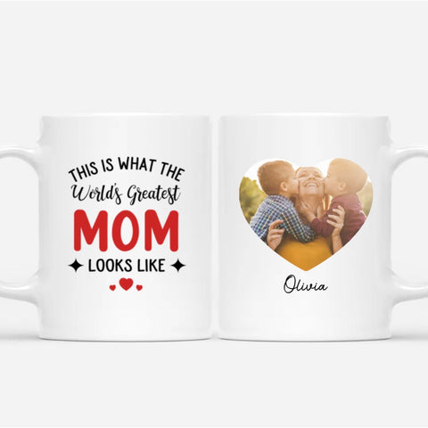 Personalized Best Mom Looks Like Mug birthday gift mom 60th