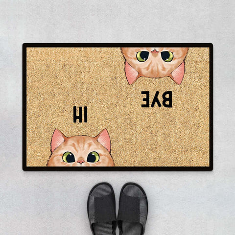 Unique Hi Bye Door Mats As Gifts For Mum And Dad Anniversary[product]