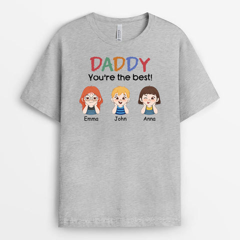 Daddy, You're The Best T-shirt With Christian Fathers Day Quotes