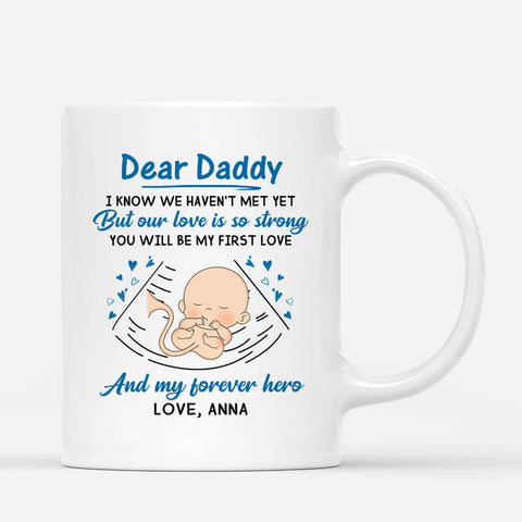 Dear Daddy Mug - Parents to Be Gifts[product]