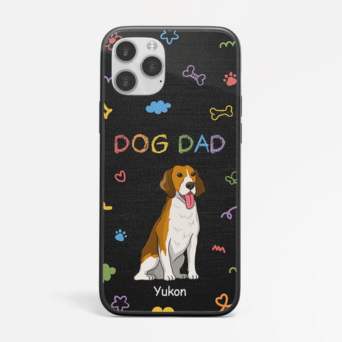 Dog Dad iPhone 14 Phone Case As Dog Gifts To Dad[product]