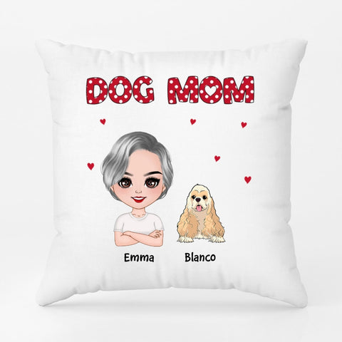 Personalized Incredible Dog Mom Pillows as Gifts For Grandma Mother's Day[product]