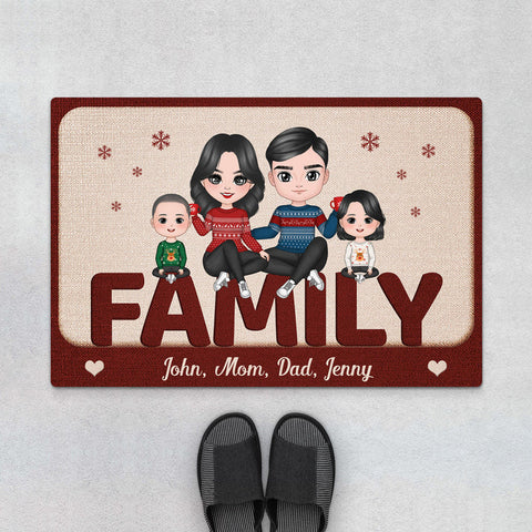 Personalized Family Door Mats anniversary gifts husband