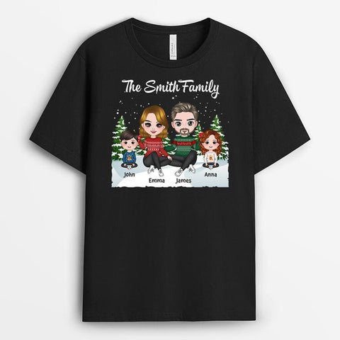 Matching Shirts For The Family Of 3 Or 4 For December Celebration[product]