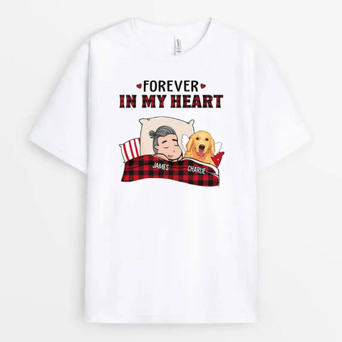 Forever In My Heart Dog T-shirt As 21 Tee Shirts[product]