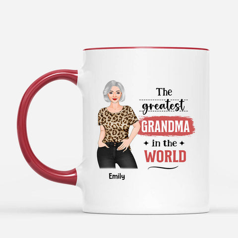 Personalized Greatest Grandma In The World Mug as Mother's Day Gifts For New Grandma[product]