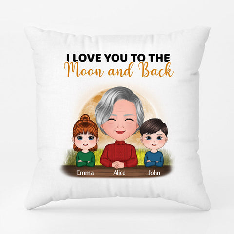 I Love You Pillows With Sisters Mothers Day Message[product]