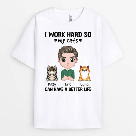 I Work Hard T-shirt As 21st Birthday T Shirts