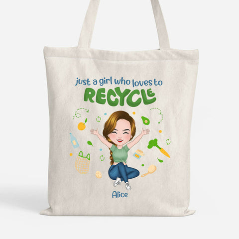 mother's day gifts for your boyfriends mom - Personalized Tote Bag for Boyfriend’s Mom who love recycled[product]