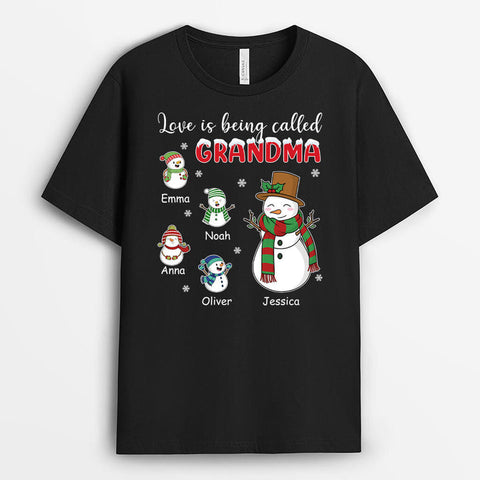 Matching Family Tops With Snowmans[product]