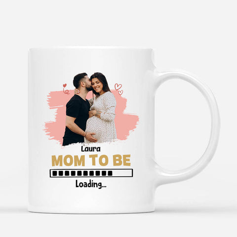 Personalized Mug With Happy Mother To Be Quotes[product]