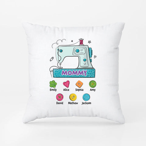 mommy grandma sewing machine pillow  funny mothers day gifts