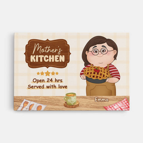 Mom's Kitchen Canvas for Mothers Day Canvas[product]