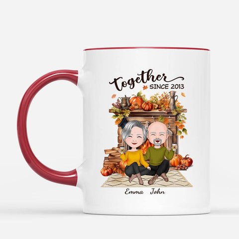 Fall Season Together Since Mug As Wedding Anniversary Gifts For Parents