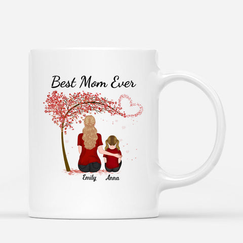 The Best Mom Ever Mug With Mother's Day Quotes For Sisters