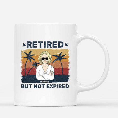 Retired But Never Expired Mug Retirement Gifts for A Nurse[product]